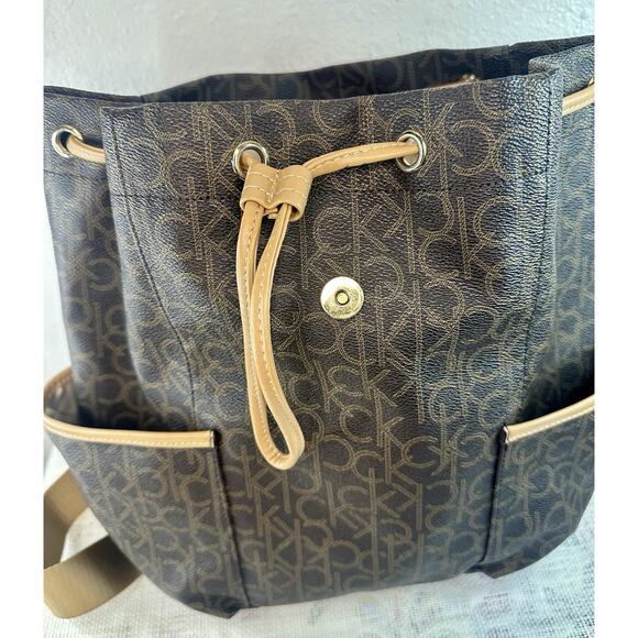 Calvin Klein Monogram Backpack - Picture 6 of 10